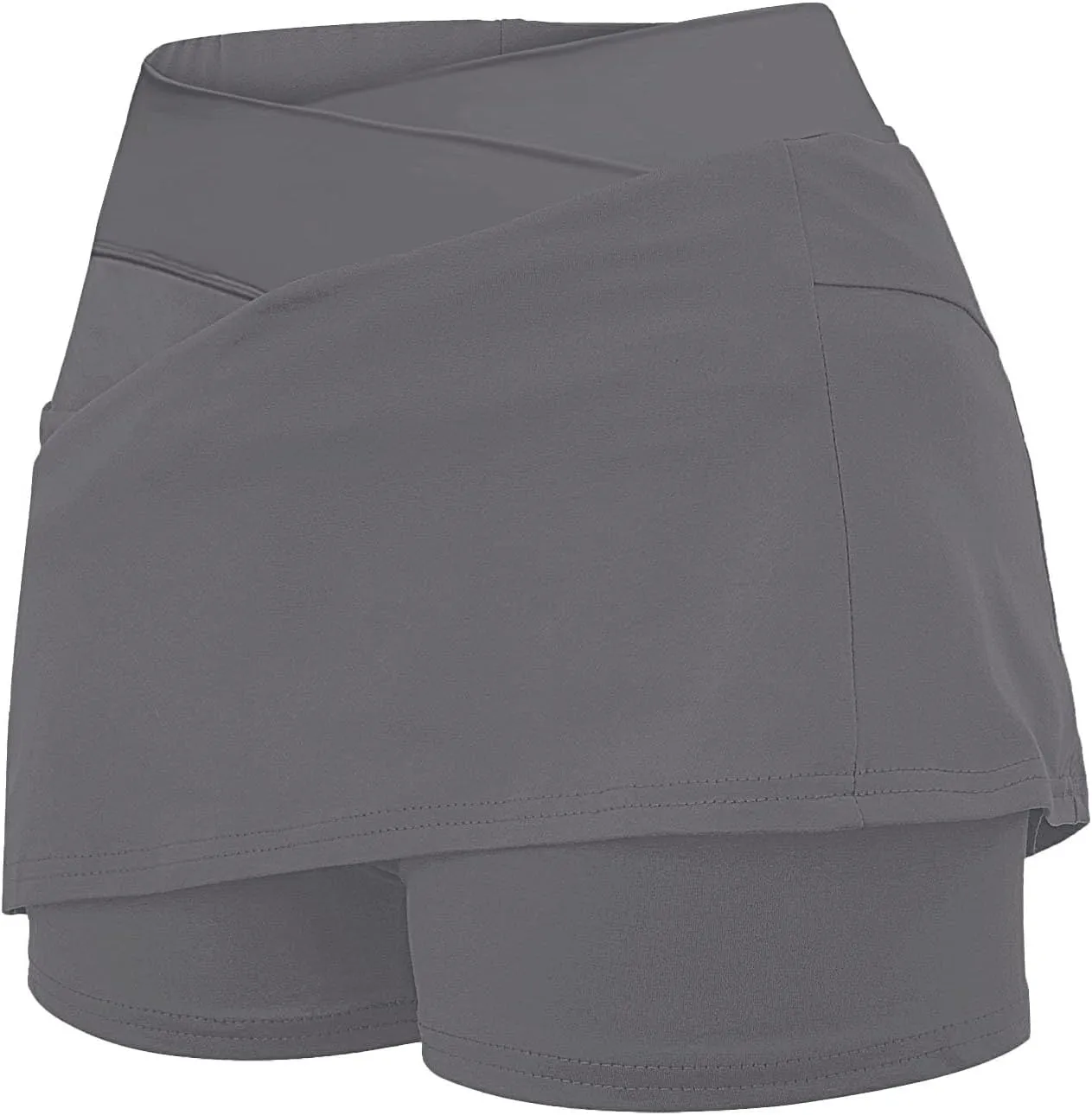 Women's Tennis Golf Skirts High Waisted Yoga Shorts for Athletic Skorts Sports Running Pickleball with Pockets
