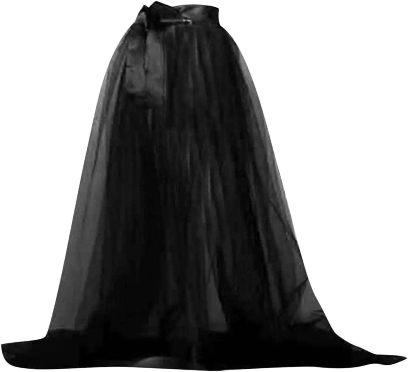 Women's Tulle Tutu Long Skirts Wedding Party Cocktail Prom Skirts Bandage Mesh Maxi Overskirt Overlay Long Bridal Dress