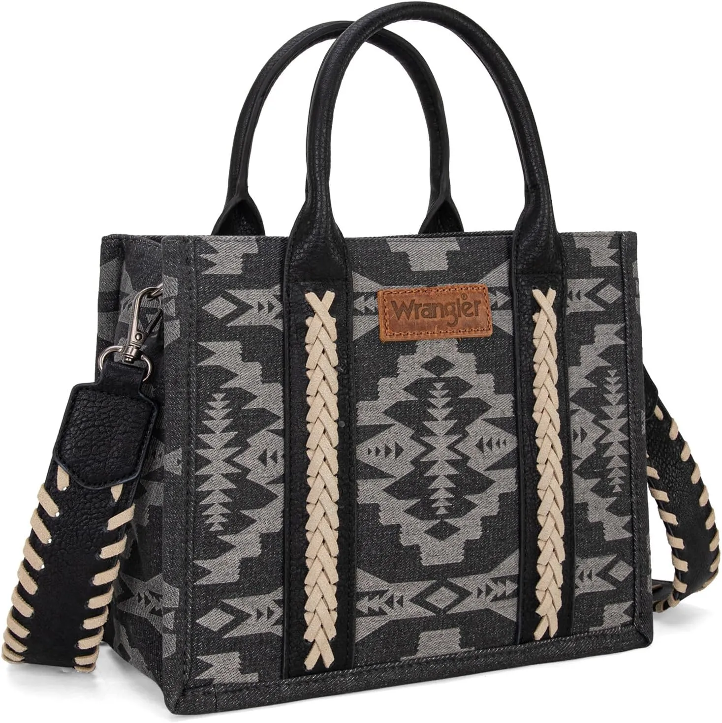 Wrangler Aztec Tote Bag for Women Western Top Handle Handbags and Purses