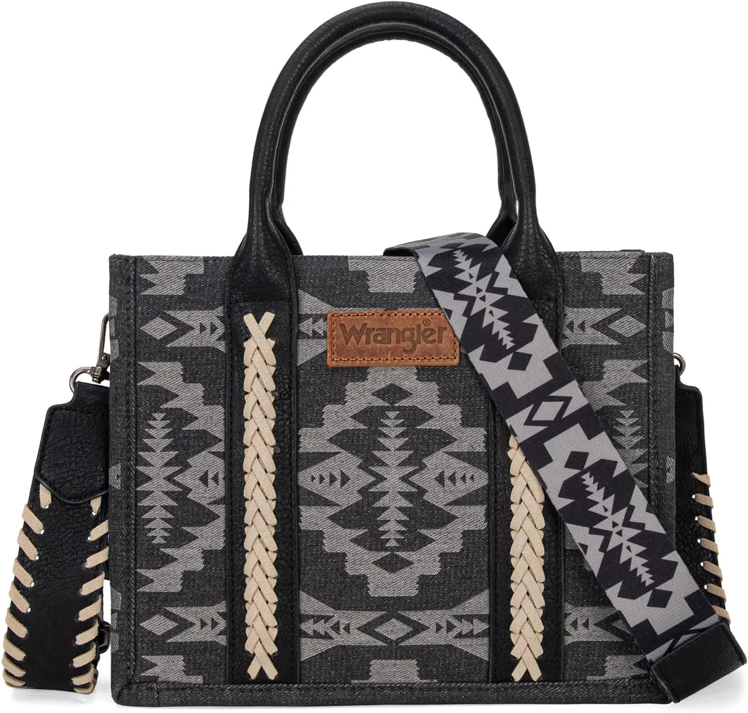 Wrangler Aztec Tote Bag for Women Western Top Handle Handbags and Purses