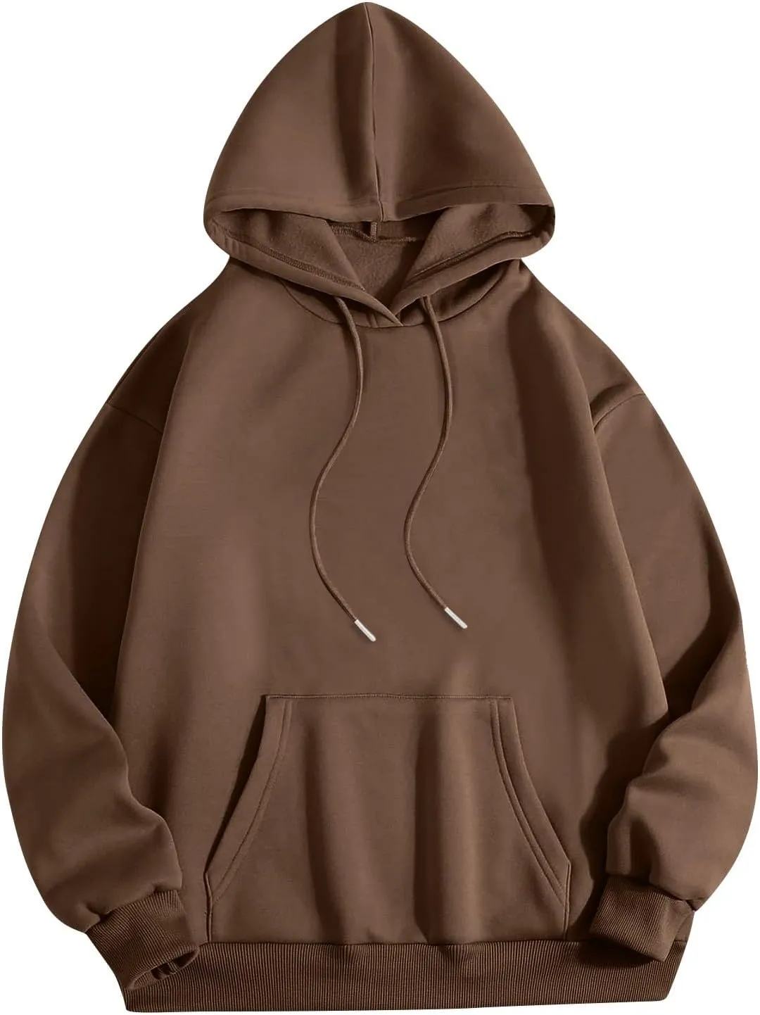 You Love Me Back Letter Print Oversize Hoodies Women Drop Shoulder Long Sleeve Pullover Tops Hooded Fleece Fall Sweatshirts